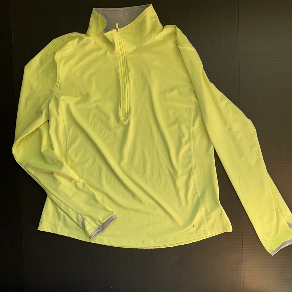 Athletic Pull over with reflective strips